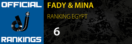 FADY & MINA RANKING EGYPT
