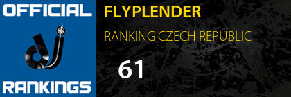FLYPLENDER RANKING CZECH REPUBLIC