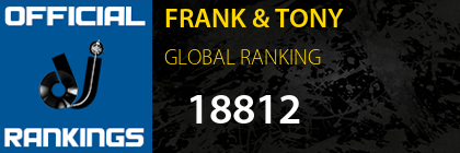 FRANK & TONY GLOBAL RANKING