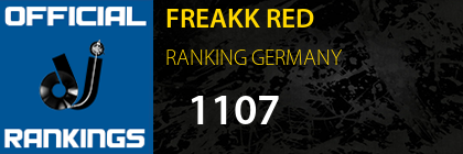 FREAKK RED RANKING GERMANY