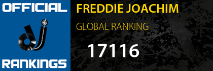 FREDDIE JOACHIM GLOBAL RANKING