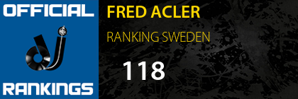 FRED ACLER RANKING SWEDEN