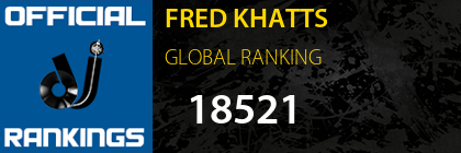 FRED KHATTS GLOBAL RANKING