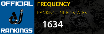 FREQUENCY RANKING UNITED STATES