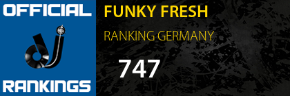 FUNKY FRESH RANKING GERMANY
