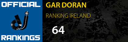 GAR DORAN RANKING IRELAND