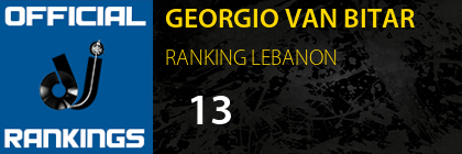 GEORGIO VAN BITAR RANKING LEBANON