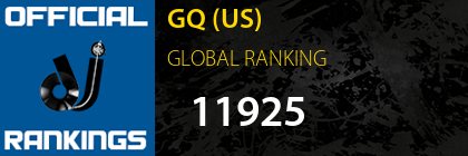 GQ (US) GLOBAL RANKING