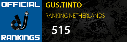GUS.TINTO RANKING NETHERLANDS