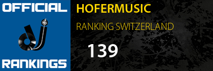 HOFERMUSIC RANKING SWITZERLAND