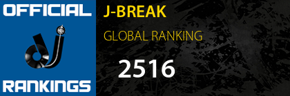 J-BREAK GLOBAL RANKING