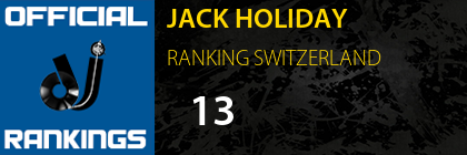 JACK HOLIDAY RANKING SWITZERLAND