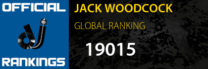 JACK WOODCOCK GLOBAL RANKING
