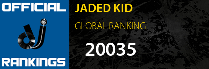 JADED KID GLOBAL RANKING