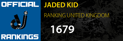 JADED KID RANKING UNITED KINGDOM