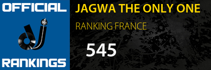 JAGWA THE ONLY ONE RANKING FRANCE