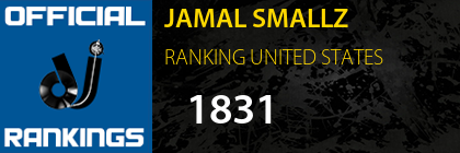 JAMAL SMALLZ RANKING UNITED STATES