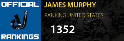JAMES MURPHY RANKING UNITED STATES