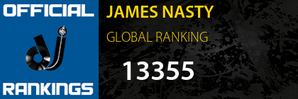 JAMES NASTY GLOBAL RANKING