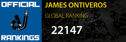JAMES ONTIVEROS GLOBAL RANKING