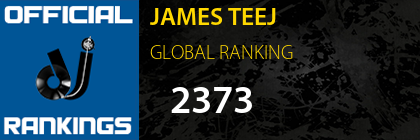 JAMES TEEJ GLOBAL RANKING