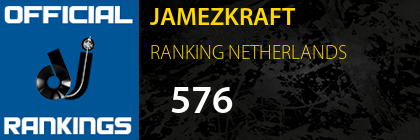 JAMEZKRAFT RANKING NETHERLANDS