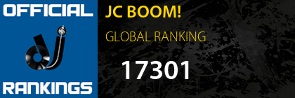 JC BOOM! GLOBAL RANKING