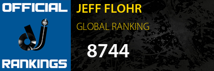 JEFF FLOHR GLOBAL RANKING