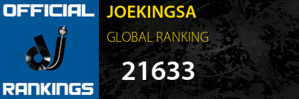 JOEKINGSA GLOBAL RANKING