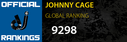 JOHNNY CAGE GLOBAL RANKING