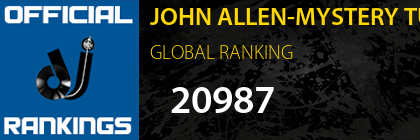 JOHN ALLEN-MYSTERY TUNES GLOBAL RANKING