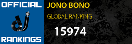 JONO BONO GLOBAL RANKING