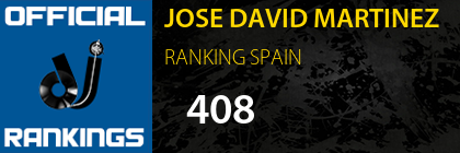JOSE DAVID MARTINEZ RANKING SPAIN