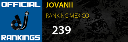 JOVANII RANKING MEXICO