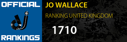 JO WALLACE RANKING UNITED KINGDOM