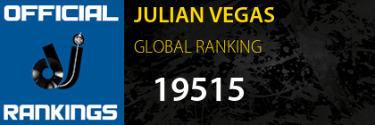 JULIAN VEGAS GLOBAL RANKING