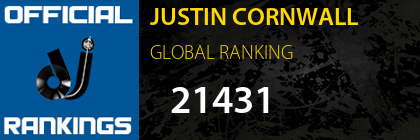 JUSTIN CORNWALL GLOBAL RANKING