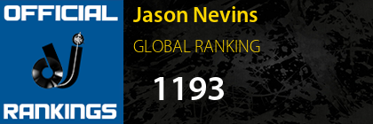 Jason Nevins GLOBAL RANKING