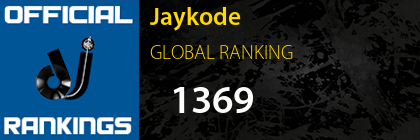 Jaykode GLOBAL RANKING
