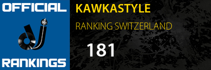 KAWKASTYLE RANKING SWITZERLAND