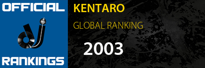 KENTARO GLOBAL RANKING