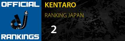 KENTARO RANKING JAPAN