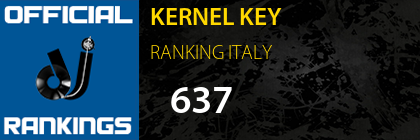 KERNEL KEY RANKING ITALY