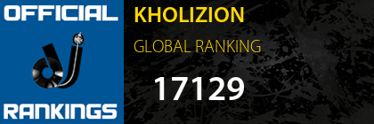 KHOLIZION GLOBAL RANKING