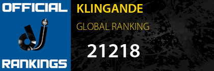 KLINGANDE GLOBAL RANKING