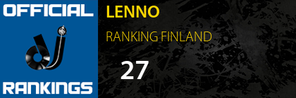 LENNO RANKING FINLAND