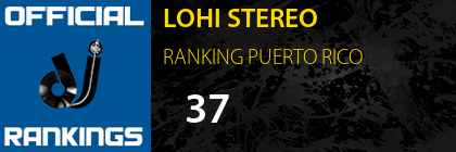 LOHI STEREO RANKING PUERTO RICO