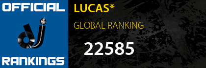 LUCAS* GLOBAL RANKING