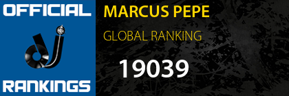 MARCUS PEPE GLOBAL RANKING