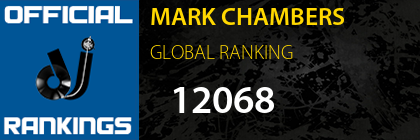 MARK CHAMBERS GLOBAL RANKING